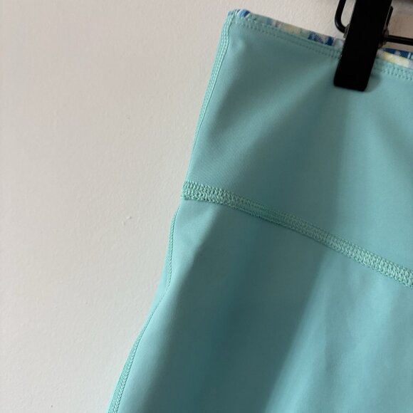 PEACH Athleisure Reversible Yoga Pants Crop Leggings Womens XXL Sporty Gym NWT - Picture 6 of 15